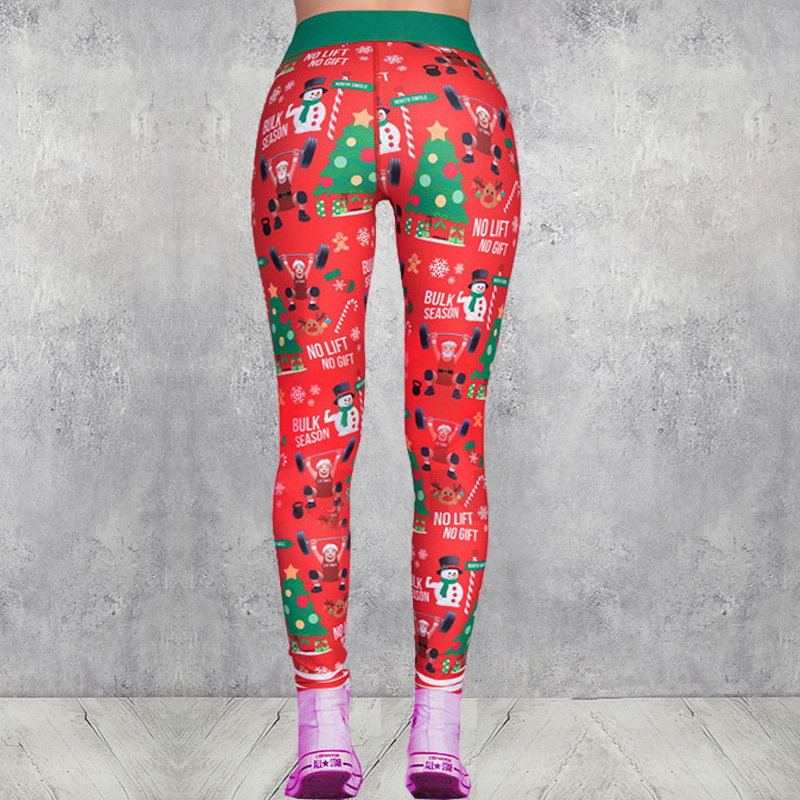 SZ60234 santa christmas leggings